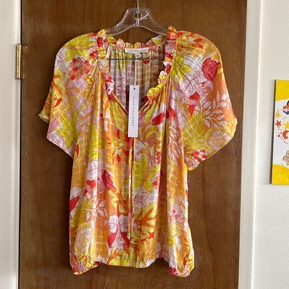 Jane+ Delancey Floral Top - Picture 1 of 9